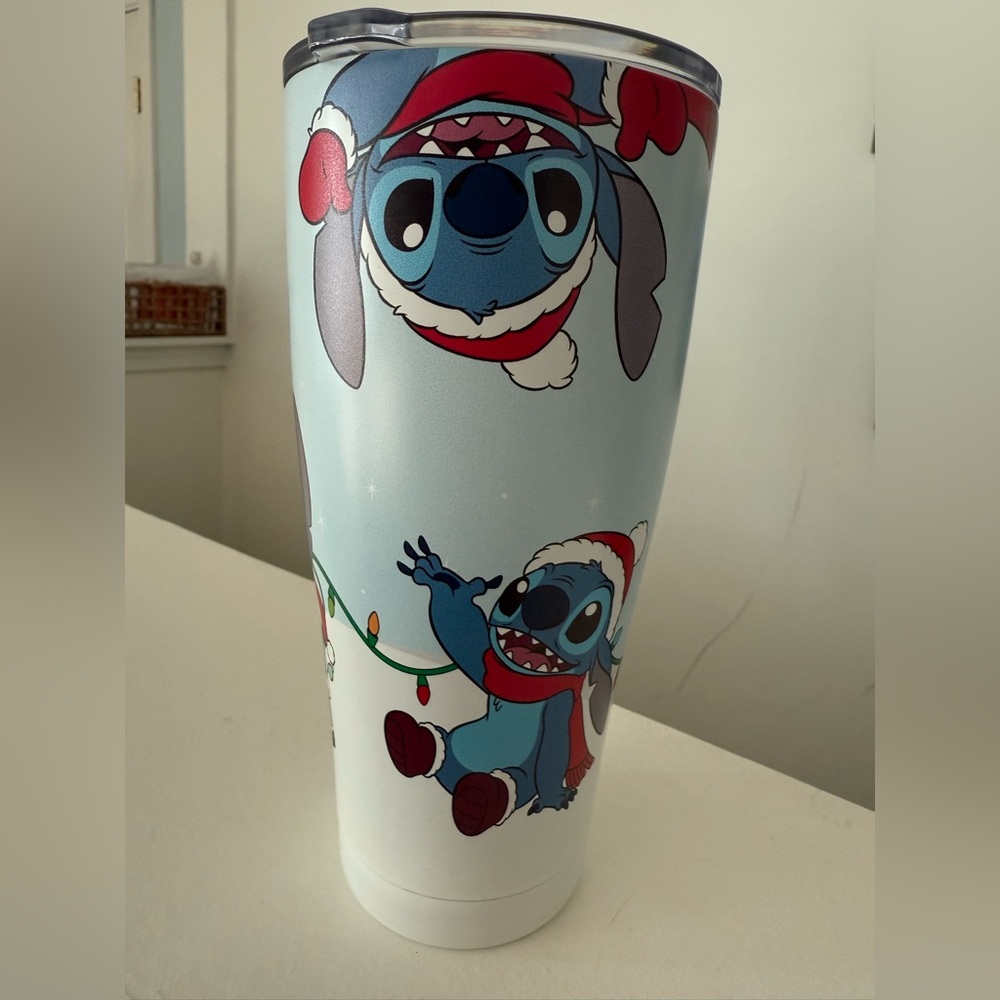 Christmas stitch tumbler